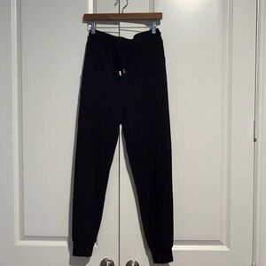 Scoop NYC Black ultimate scubaknit pants Joggers - XS